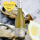 Château Cohola - Côtes du Rhône - 2020 - Blanc - €11,20 - Jérome Busato - MON CAVISTE Vins Bio et Naturels - www.mon-caviste.net - Accords Mets et Vins - Huîtres - suggestions