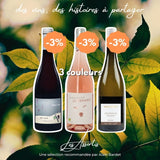 "3 couleurs" : Pinot noir - IGP Principauté d'Orange - Les argiles rouges Demi sec | Les Assortis | MON CAVISTE Vins Bio & Naturels - www.mon-caviste.net