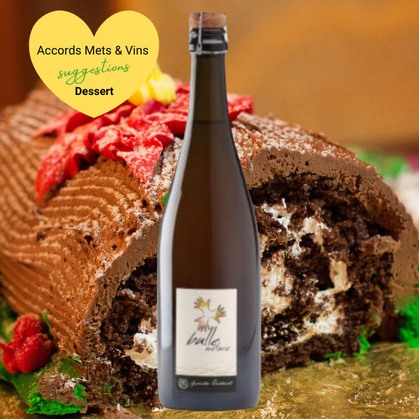 Domaine les grandes vignes - Bulle nature - Blanc - Jean Francois Vaillant - MON CAVISTE Vins Bio et Naturels - www.mon-caviste.net - Accords Mets et Vins - Dessert - suggestions