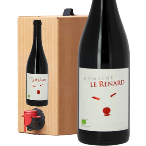 Domaine le Renard - IGP Principauté d'orange BiB 5L - 2023 - Rouge
