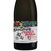 Les Maisons Neuves - BEAUJOLAIS NOUVEAU « GRAFFITI » AOP - 2021 - Rouge - MON CAVISTE - Vins bio & Naturels - www.mon-caviste.net