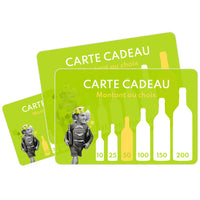 Offrez-lui une e-Carte Cadeau du montant de votre choix